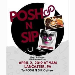 Posh N Sip Lancaster, PA April 2 @9AM